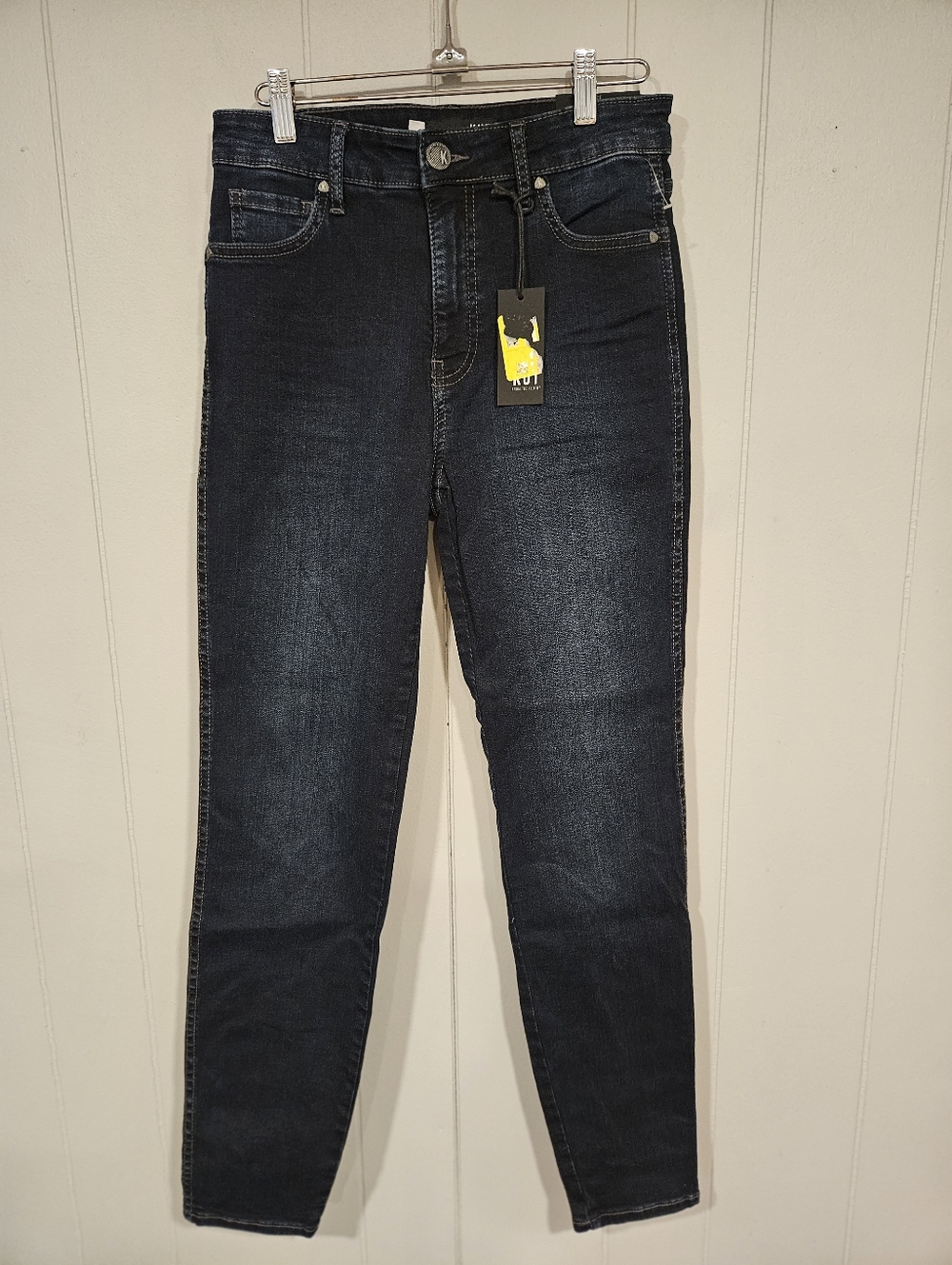 KUT From The Kloth Jeans Womens SZ 2 Fab Ab Diana Skinny Dark Wash Stretch Denim